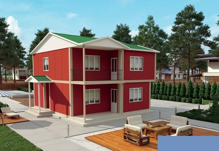 Çift Katlı Prefabrik Ev