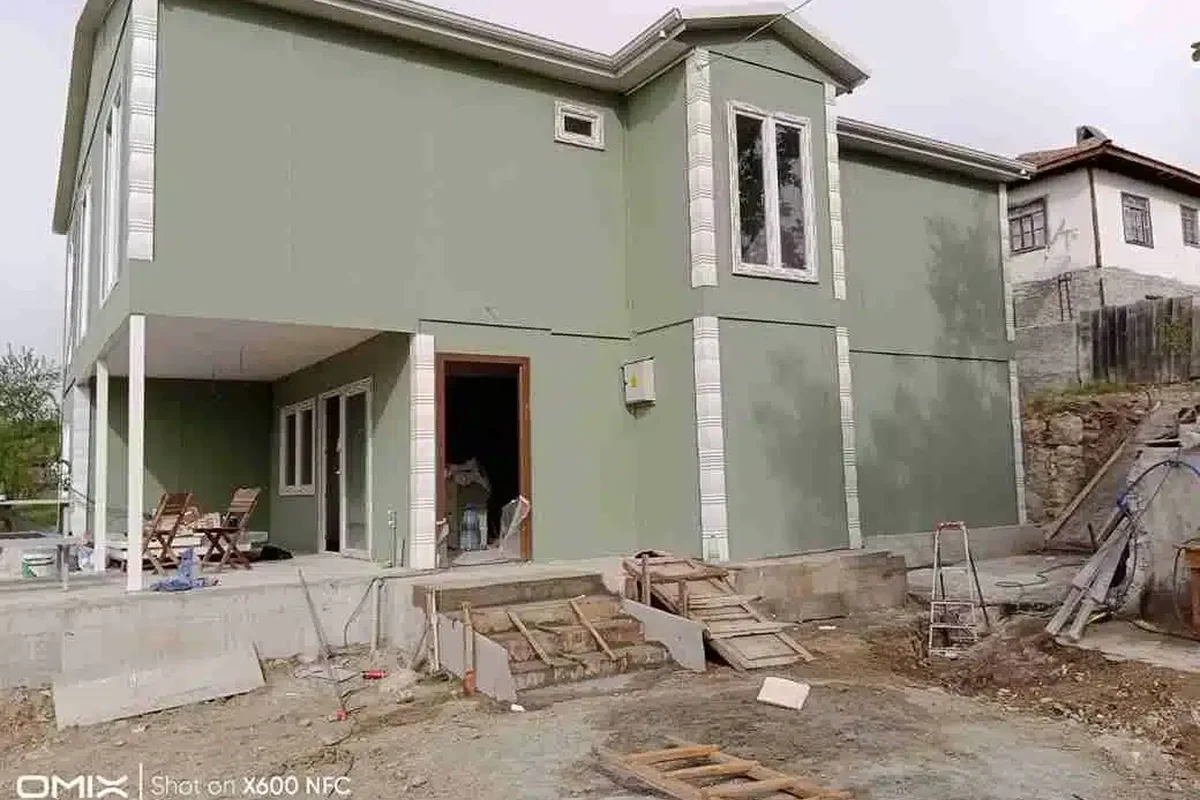 Çift Katlı Prefabrik Ev - Görsel 2