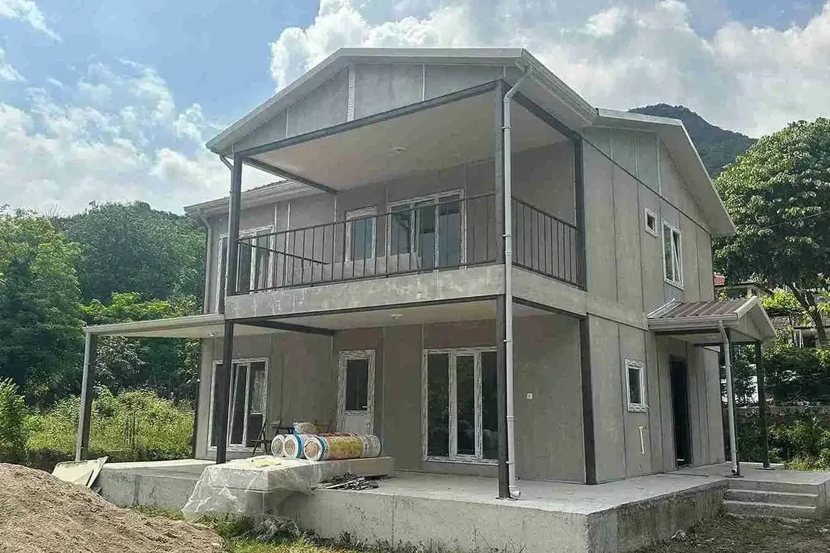 Çift Katlı Prefabrik Ev - Görsel 9
