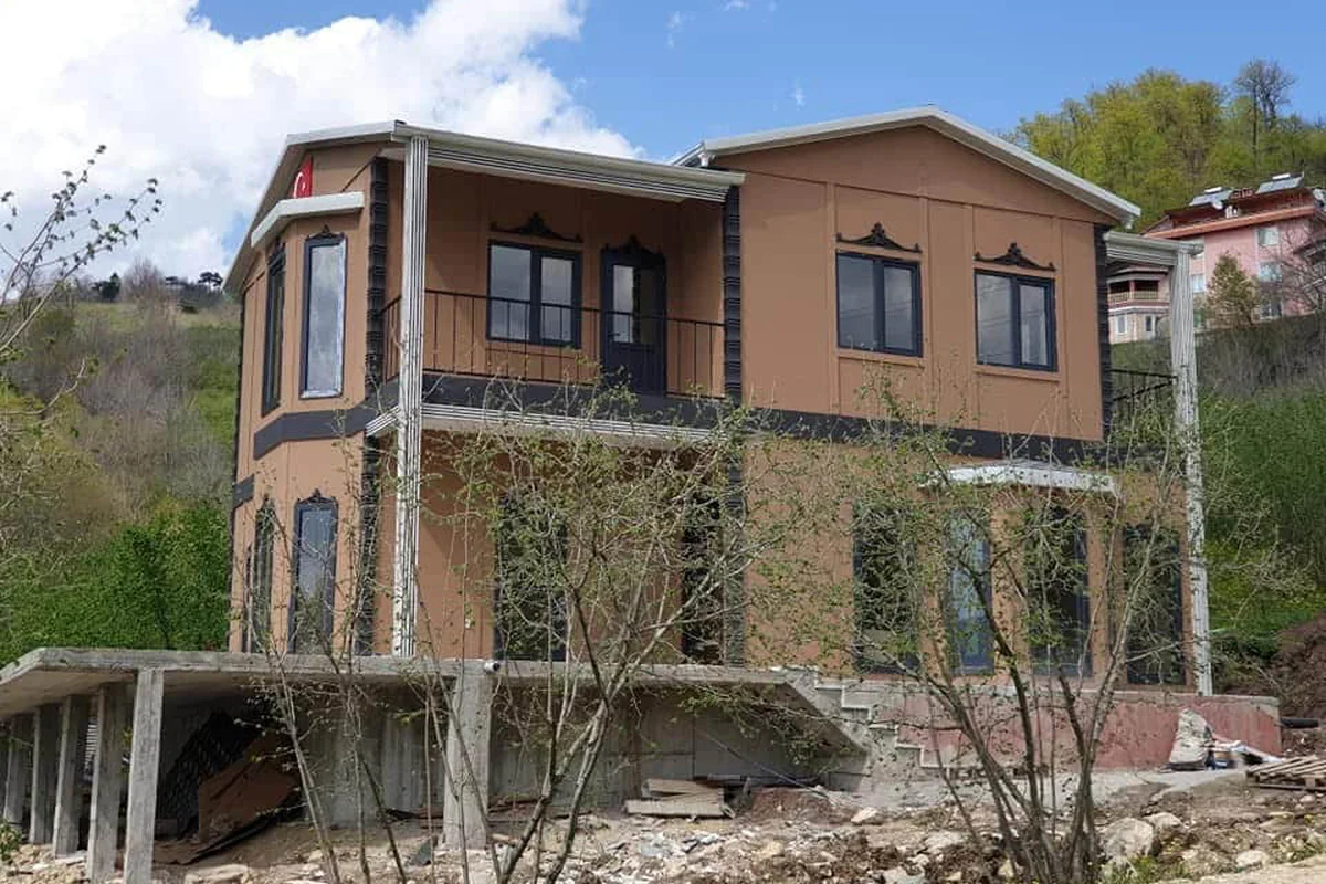 Çift Katlı Prefabrik Ev - Görsel 42