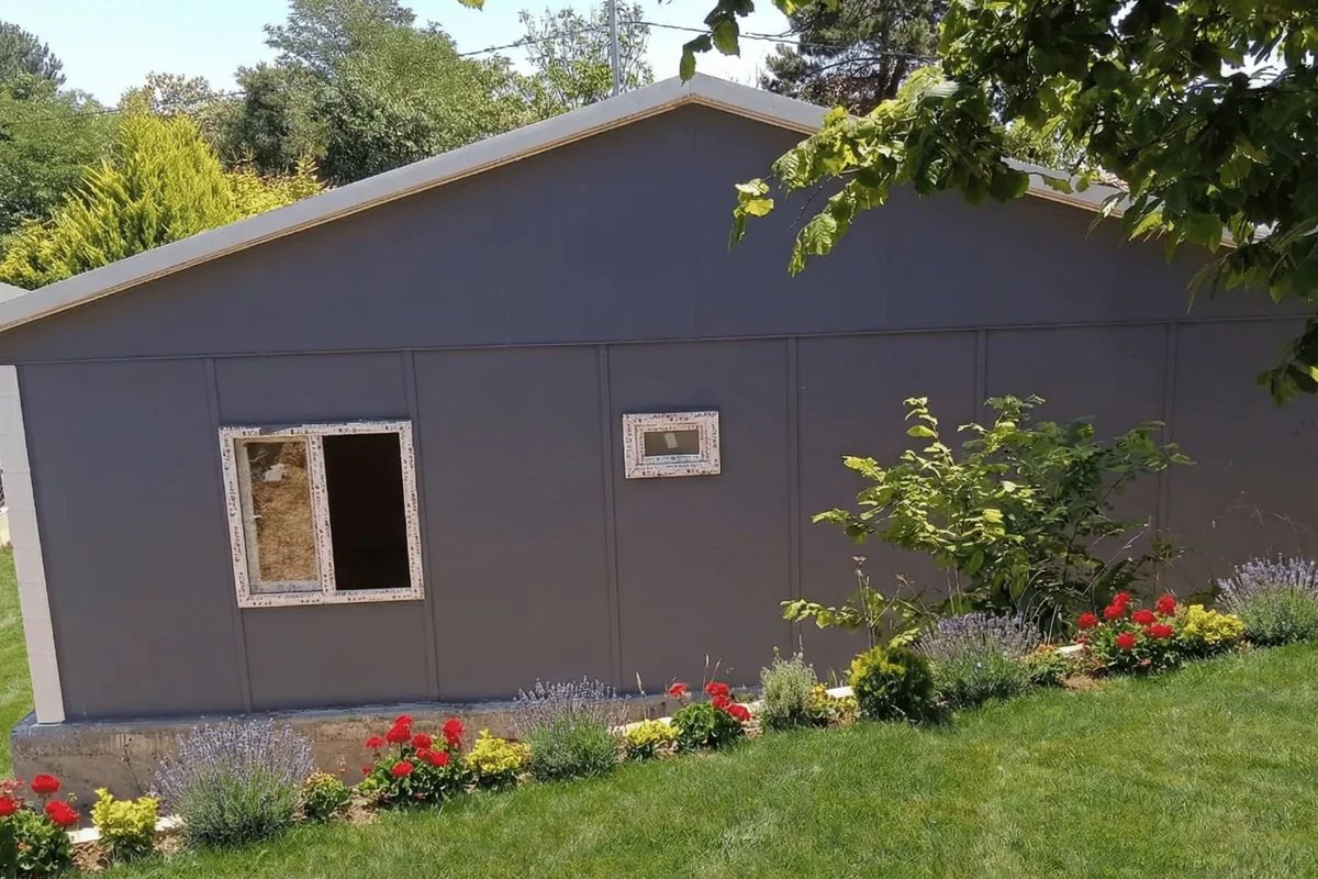 Tek Katlı Prefabrik Ev - Görsel 41