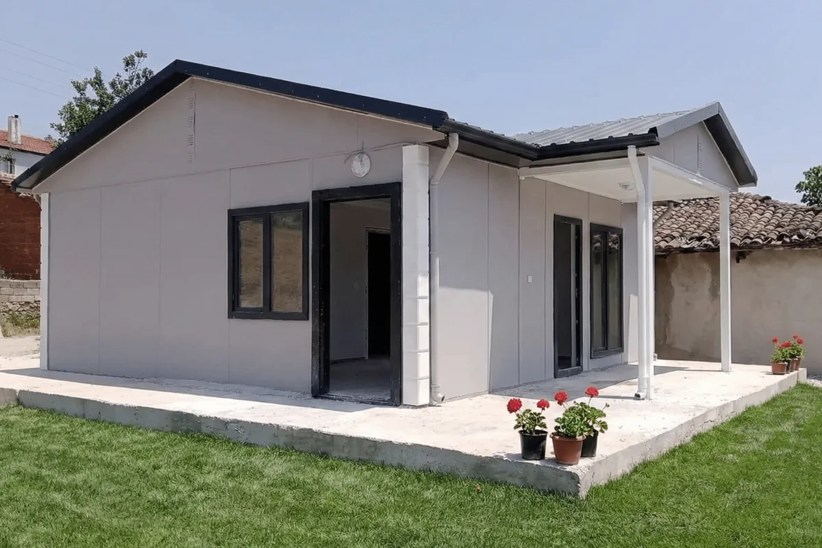 Tek Katlı Prefabrik Ev - Görsel 49