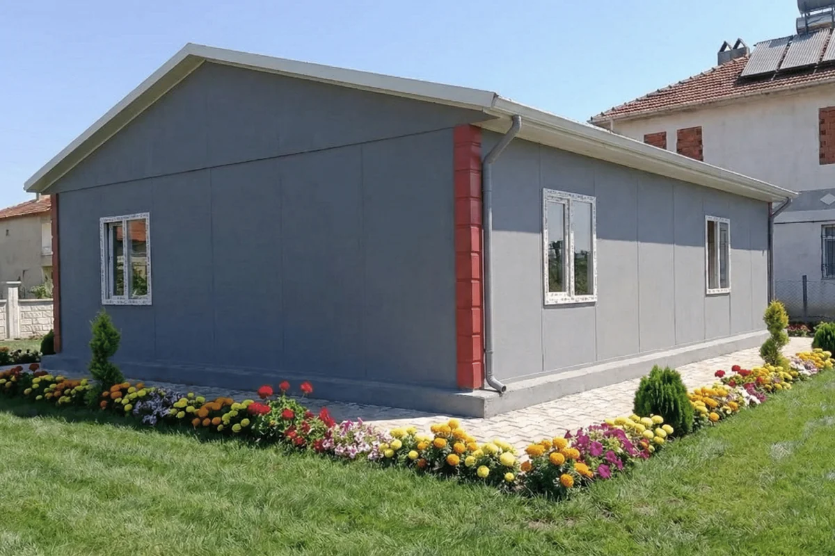 Tek Katlı Prefabrik Ev - Görsel 52