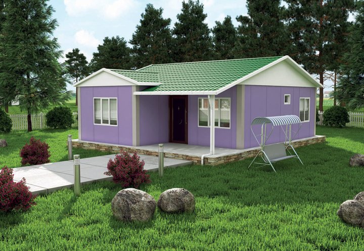 2+1 Tek Katlı Prefabrik Ev 68 m2